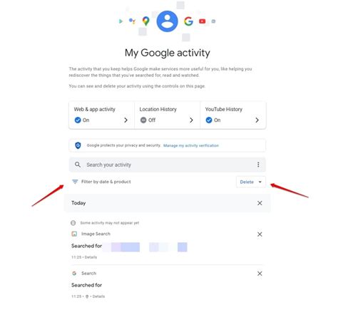 myactive google.com|How To Manage The History of My Activity @ Google.Com.